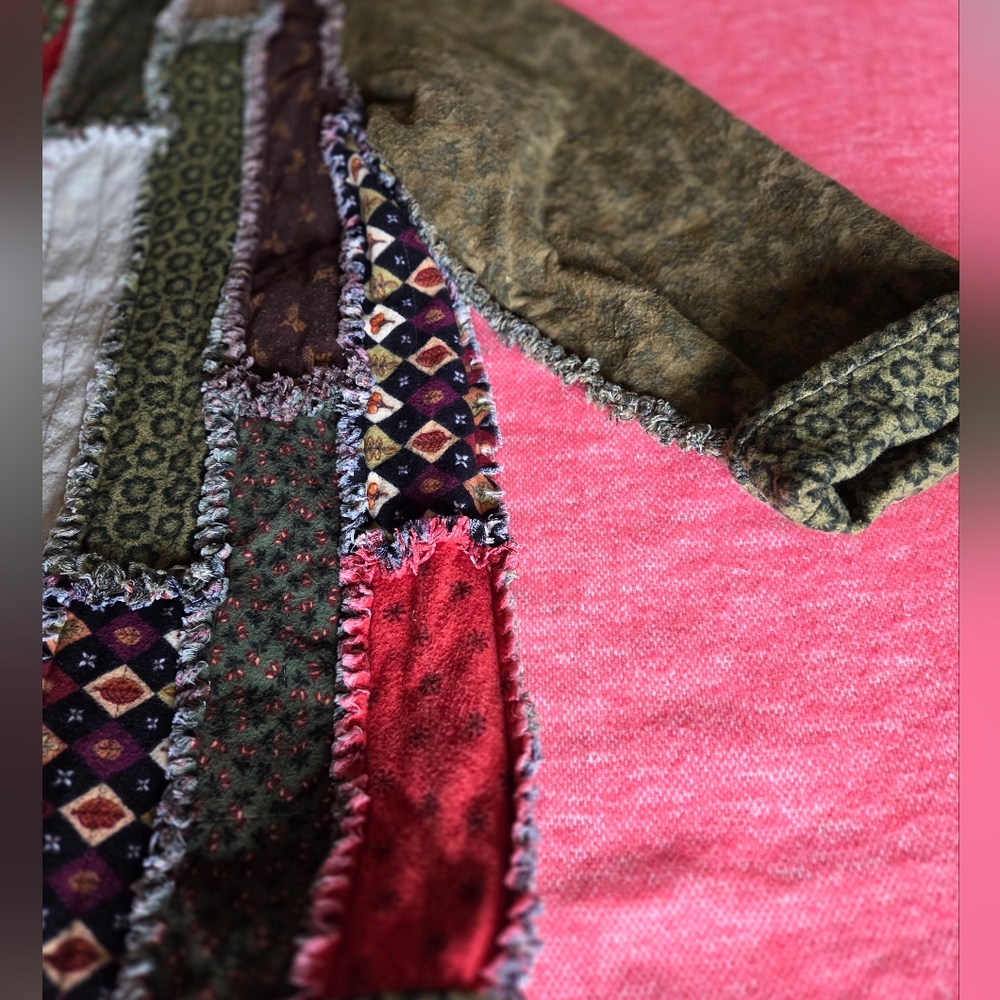 Source Unknown Multicolor Patchwork Jacket - Picture 3 of 9
